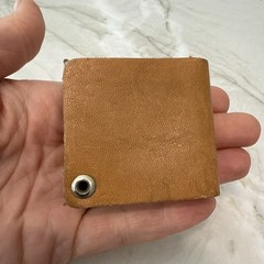 Vintage Auto Compass and Magnifier and Leather Sheath