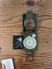 Recon Multifunctional Metal Sighting Navigation Compass W /Inclinometer