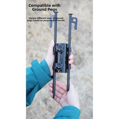 Outdoor Canopy Pole Fixing Stand for For camping Tents Awnings Fishing Umbrella