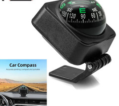 Adjustable Car Vehicle Dashboard Navigation Compass Ball for Boat Marine Truck
