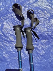 REI Komperdell Traverse Shocklight Trekking Poles 105-140 cm Two Hiking Poles