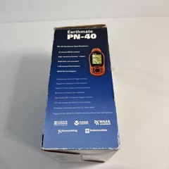 Delorme Earthmate PN-40 GPS Handheld Navigator w/ Cables Manual Tested