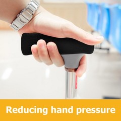 10 Pcs Padded Foam Cane Handle Grip Covers Non Slip Walking Cane Crutch Grips