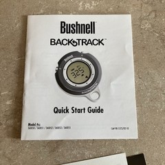 Bushnell BackTrack GPS Personal Locator Compass Model 360053 Tested w/ Box