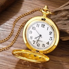 Compass Style Pocket Watch Flip Accessory Alice In Wonderland