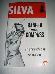 Silva Ranger Model Compass Instruction Manual 1970