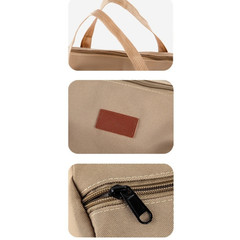Tent Guy Line Carry Pouch with Sturdy Handle 42x15cm 900D Oxford Cloth