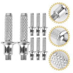 8Pcs Metal Tungsten Steel Hiking Pole Tips Anti Slip for Walking Sticks