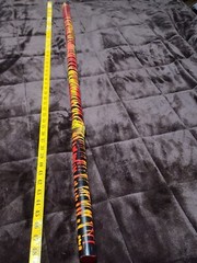 Hand Crafted Wooden Walking Stick/Staff-(INFERNO DESIGN-47″