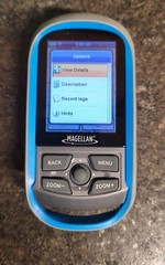 Magellan eXplorist 110 Handheld Geocaching GPS TESTED WORKS + Manual & Box 2011