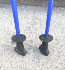 SKI WALKING Extendable 50 inches Pair of Trekking Poles