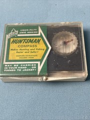 SILVA LIQUID FILLED JEWEL BEARING “HUNTSMAN COMPASS In Original Box