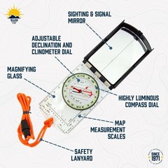 Professional Grade Survival Navigation Compass