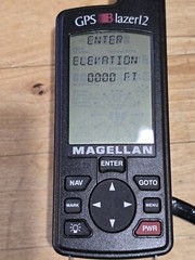 Magellan GPS Blazer 12 Satellite Navigator w/ Manual Outdoors/Hiking Tested EUC