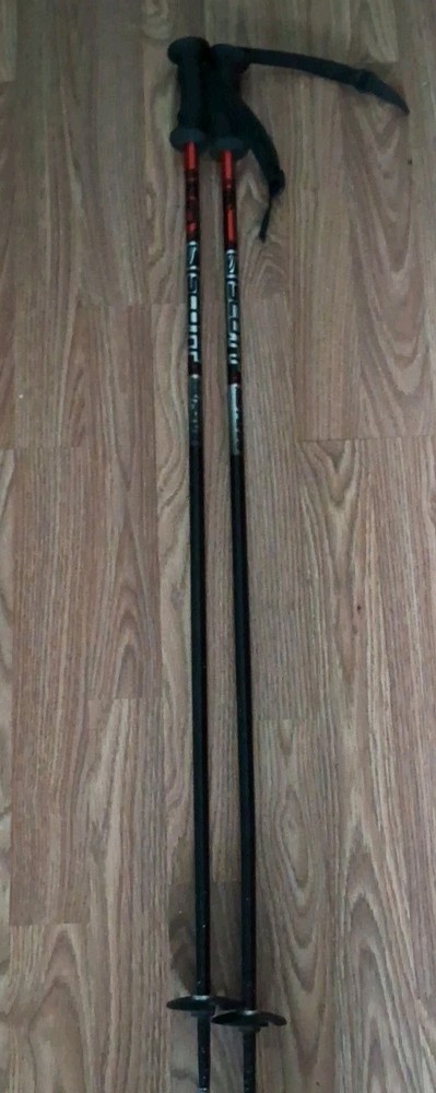 Scott Response Trekking Hiking Running Ski Poles 40 Inch Aluminum Black Silver