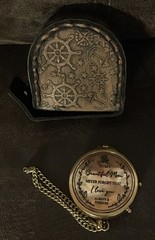Aladean Compass Gift to Mom Handmade Case Mother In Law Read Personal Message