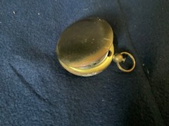 Vtg Academy Pocket Compass Hiking-Fishing-Hunting Japan