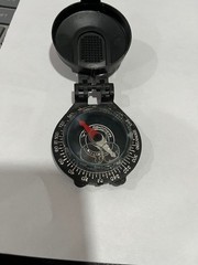 RARE BRUNTON POCKET COMPASS MADE IN USA TRANSIT 9050