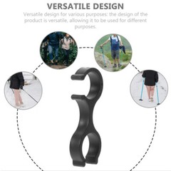 20PCS Walk Cane Clips Plastic Cane Clips Walking Stick Clips Climbing Stick