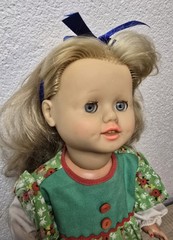 Play doll vinyl doll Schildkröt doll 38 cm collector vintage original
