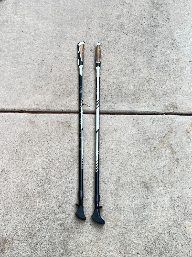 Set of McKinley IMPACT ADJ. ALU 6061, Nordic Walking Poles, Black
