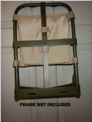 Custom Padded Ruck Back Pad (FITS: USGI ALICE Frame / MALICE Frame) COYOTE