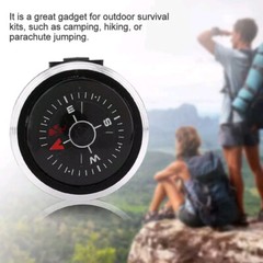 Slide on 25MM Watch Wrist Band Strap Compass Outdoor Waterproof Tool Protector