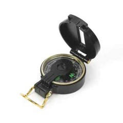 Ozark Trail Lensatic Liquid Black Compass Glow in Dark Directional Letters New