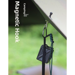 Magnetic Hook Canopy Hanger Powerful Magnet Compact Portable Quick Installation