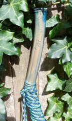 57″ – Bamboo – Walking Hiking Trekking Stick/Staff – Paracord Grip & Strap – #31