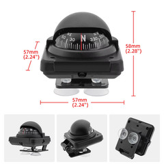 Vehicle Navigation Car Compass Outdoor Marine Boat Magnetic Compass Sea Electron