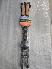 NEW Cascade Mountain Tech Aluminum Quick Lock Trekking Poles Cork Grip