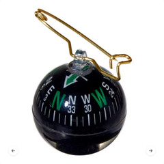 Allen Pin-On Compass ~ FREE SHIPPING