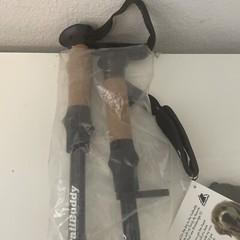 TrailBuddy Trekking – Adjustable Hiking Poles for Backpacking Gear –