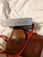 Vintage survey citing compass Suunto KB14-360 compass With leather Case tether