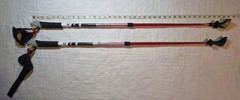 Nordixx Nordic Walking Poles “American” USA Model 100–135 cm (39–53″) – Preowned