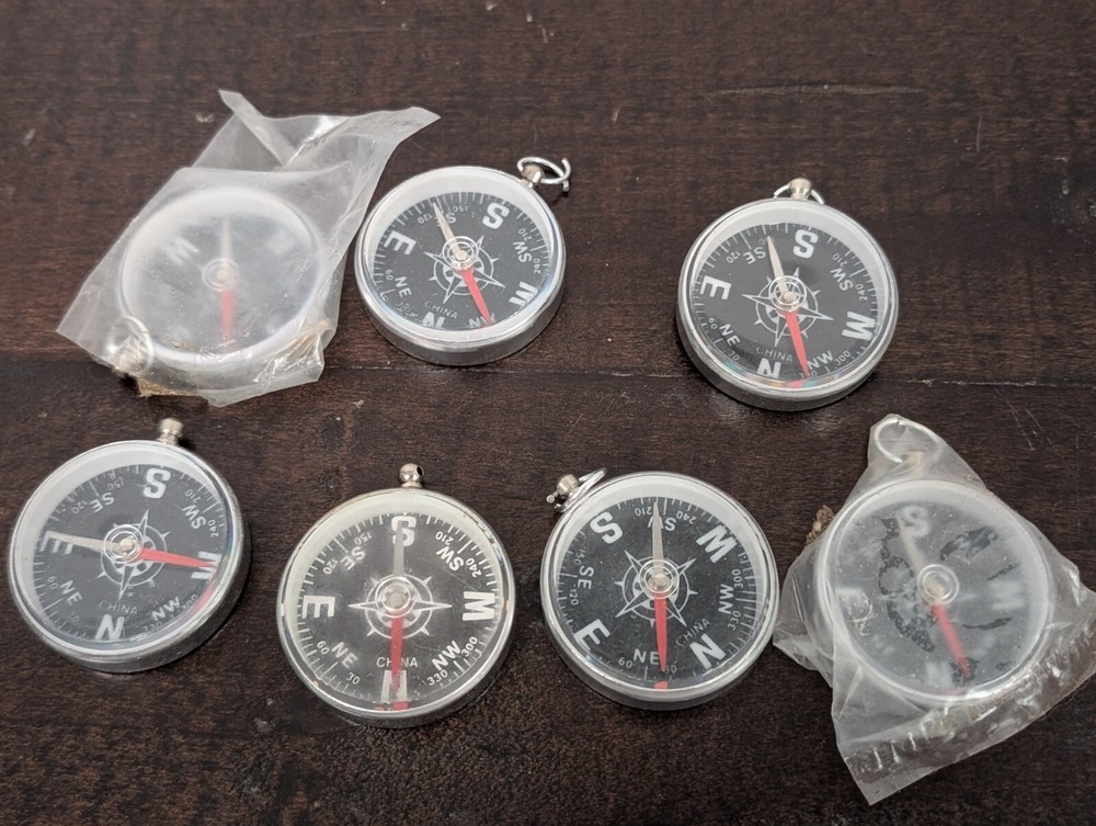 Eagle Compass Pocket Size Round Magnetic Camping Directional Navigation