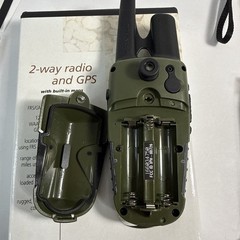Garmin Rino 120 Handheld Hiking GPS Navigator 2-way Radio Tested IOB