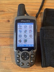 Garmin GPSmap 60CSx Handheld GPS Navigator – Tested Working – With Case Pouch