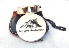 For Your Adventures… Pocket Compass Gifts for Adults & Kids, Engraved Compass