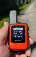 Garmin inReach Mini Satellite Communicator With GPS Hiking Outdoors – Orange