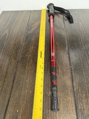1 Swissgear 135cm Adjustable Walking Stick Pole Anti-shock And Ergonimic Handle