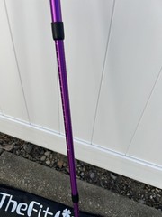 TheFitLife Adjustable hiking Poles Pair Purple Hiking Walking Poles w/ Carry Bag
