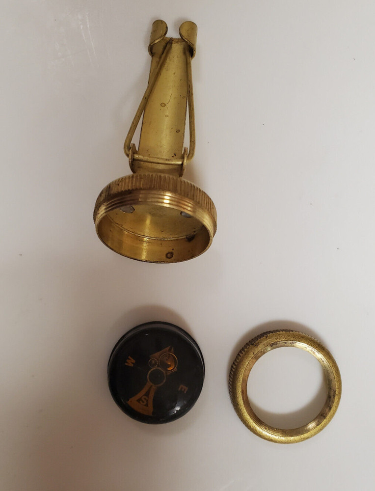 Vintage Pin On Compass