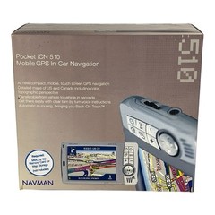 Navman ICN 510 Silver 3.5-Inch Portable GPS Car Navigation System L50