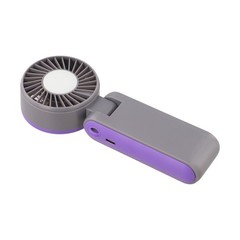 2400mAh Battery USB Rechargeable Handheld Fan with Digital Display 100 Speed