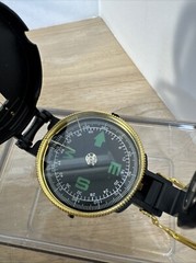 Stansport Engineer Directional Compass Metal Magnifying Luminous Digit Hikers