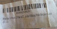 10 Piece Hiking/Walking Pole/Siick Replacement Ends/Tips Rubber & Plastic