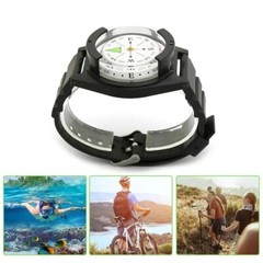 Waterproof Wrist Compass for Outdoor Hiking Camping Diving High Precision Profes