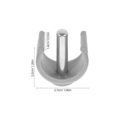 14 Pcs Crutch Repair Parts Walking Cane Clamp Accessories for Seniors